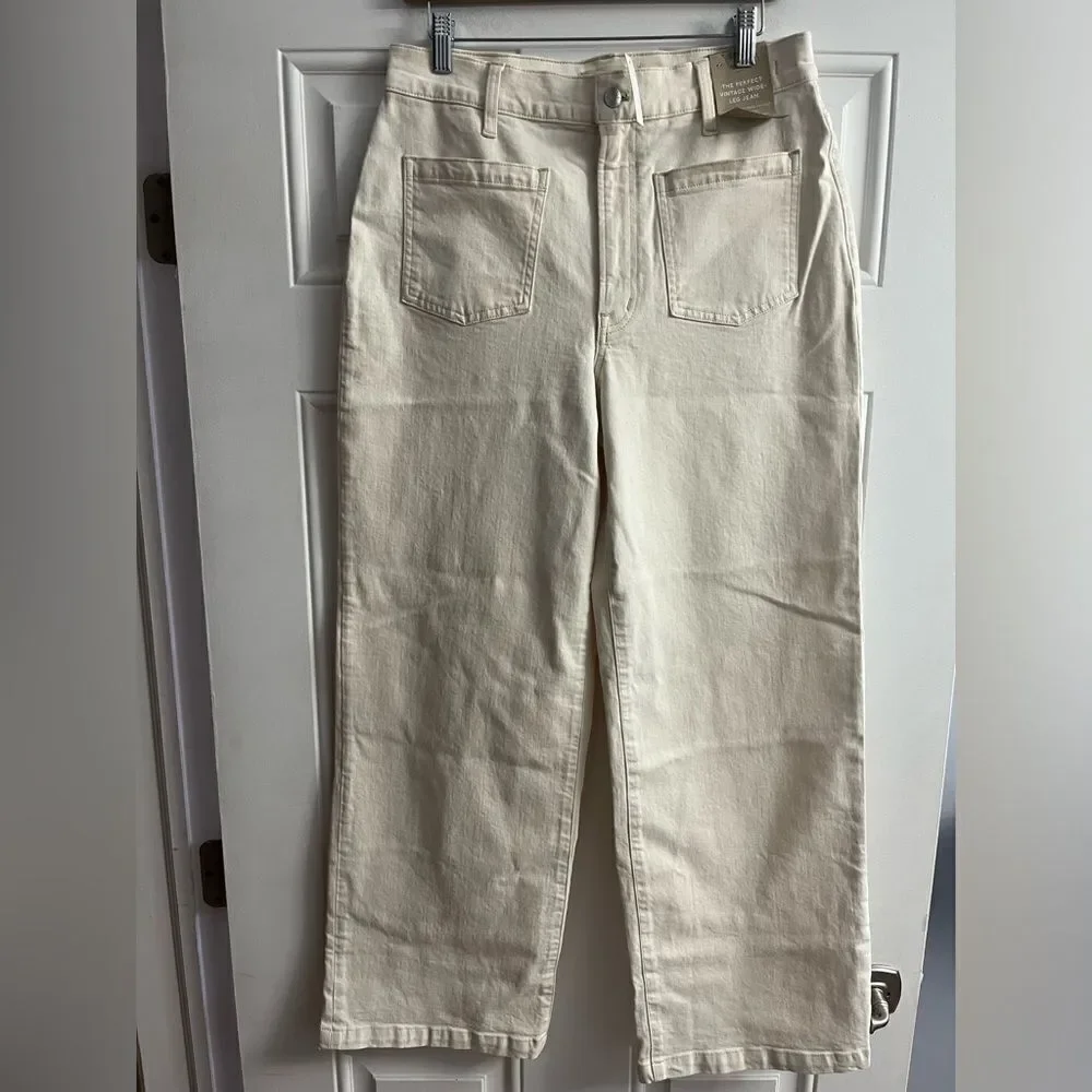 Madewell The Vintage Wide-Leg Jean NWT Size 30  NM699
